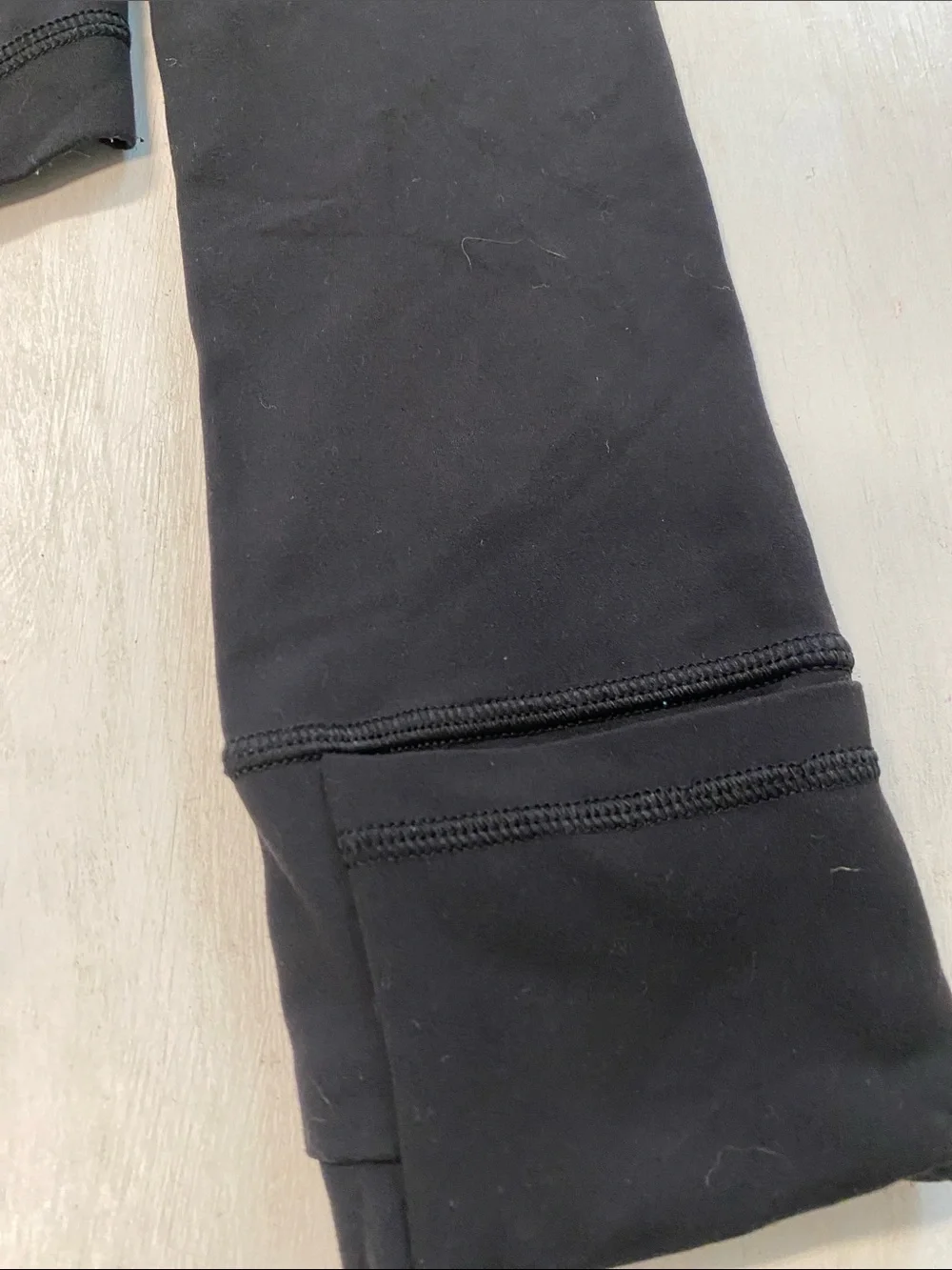 lululemon athletica Black Fitted Zip-Up